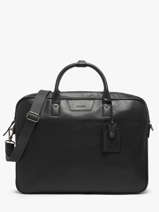 Leather Flandres Briefcase 2 Compartments Etrier Pink flandres EFLA8262